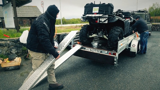 Квадроциклы видео . 1-я серия . Кольский - Рыбачий - Край Земли , июнь 2014. ATV Club 