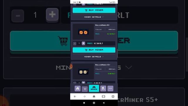 RollerCoin/Бешенная мощность/мой первый доллар/выходим на пассивный заработок смотреть онлайн