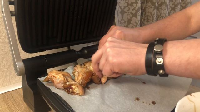 Tefal optigrill куриные крылышки в соево-медовом соусе (очень просто***быстро***безумно вкусно) смотреть онлайн