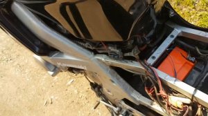 Как добраться до свечей Kawasaki zzr 400