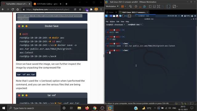 Day 18 - Advent of Cyber 3 Walkthrough| DOCKER | Playing with Containers | TryHackMe смотреть онлайн