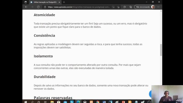 Transações no Postgres Aula 1 смотреть онлайн