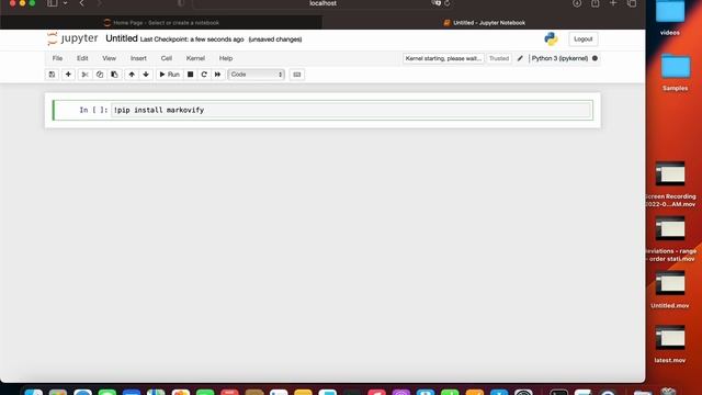 Markov Chain and Markovify - Text Generation смотреть онлайн