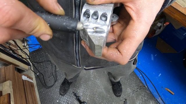 DIY making electric scooter folding clamp смотреть онлайн