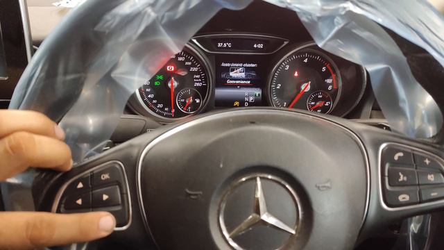 How To On/off The Setting Of Auto Folding Mirror Function In Model CLA(117),A(176),B(246)&GLA(156)