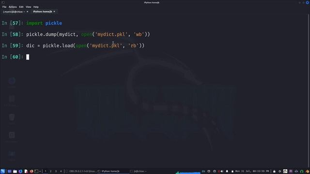 Python Basics - 37 - Object Persistence - Pickle & Shelve смотреть онлайн