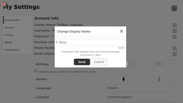HOW to CHANGE DISPLAY NAMES in ROBLOX for FREE! | Roblox Change Display Names! смотреть онлайн