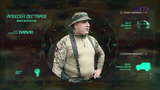 Алексей Дегтярев в проекте СВОи смотреть онлайн