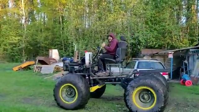 Кубота, вездеход, первый выезд,идп-284 смотреть онлайн