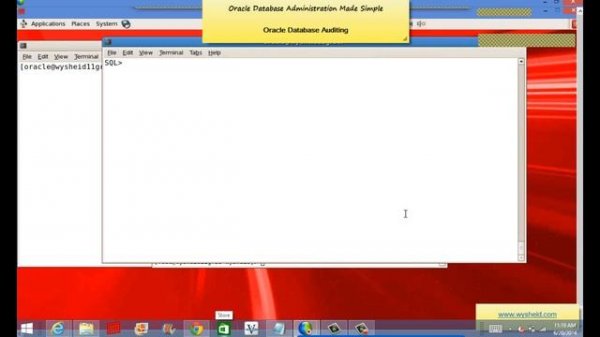 Oracle Database Audit Concepts | Oracle database security | Security in Oracle 11g Database