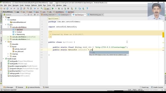 Android Retrofit - 02 - Simple Example of Retrofit смотреть онлайн