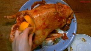 Утка в духовке с апельсинами и джемом. Нежнейшая...