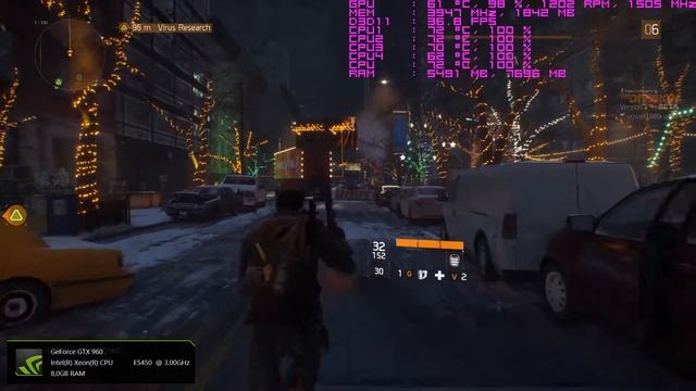 Tom Clancy's The Division - GTX 960 - Core 2 Quad (Xeon e5450 OC 4Ghz) - 8GB смотреть онлайн