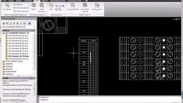 AutoCAD Electrical 2010: Gerenciador de Borneiras | MAPData смотреть онлайн