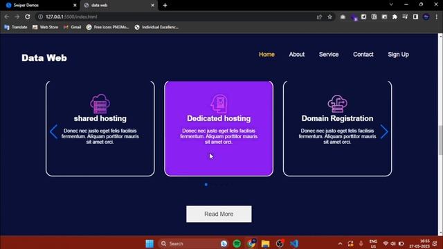 How to Build a Carousel in Swiper.js - Hindi Tutorial. смотреть онлайн
