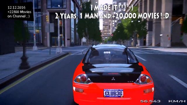 Mitsubishi Eclipse GTS Coupe - GTA IV MOD ENB | 2.7K / 1440p ! _REVIEW смотреть онлайн