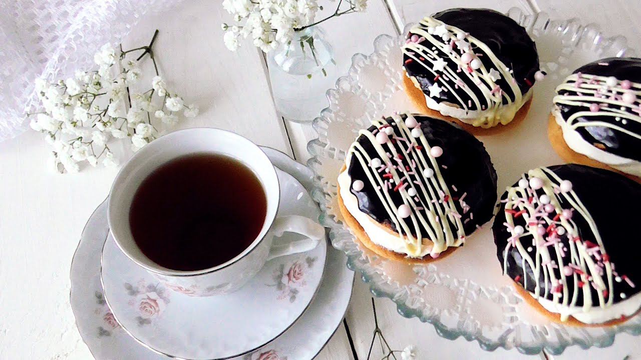 Нежное Бисквитное Пирожное БУШЕ!///Delicate Sponge Cake BOUCHER!