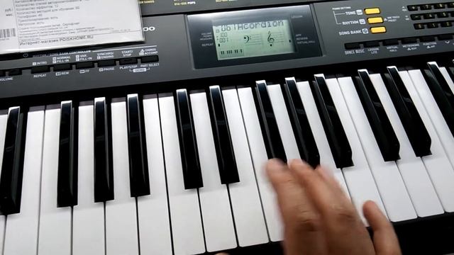 CASIO CTK-2500. Звуки органов с 56 по 63. Очень неплохо.