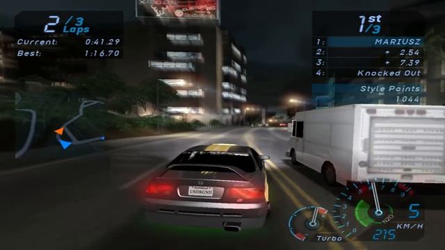 Need For Speed Underground: Walkthrough #72 - Draw Bridge Blitz смотреть онлайн