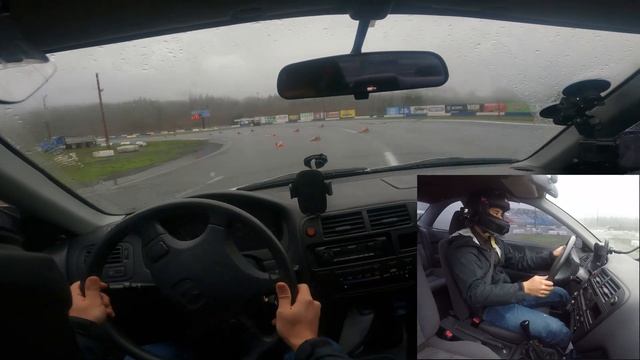 My First Autocross Event! 1996 Honda Civic EK at Evergreen Speedway смотреть онлайн