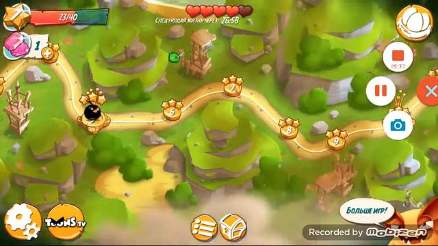 Обзор игры Angry Birds 2:Очень злые птички:) смотреть онлайн