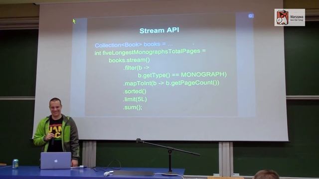 WJUG #133 - Bringing lambdas to Java - Kamil Szymański смотреть онлайн