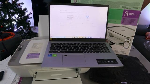 HP Deskjet All-In-One Printer Learn How To Set Up/ Connect To WIFI Network? смотреть онлайн