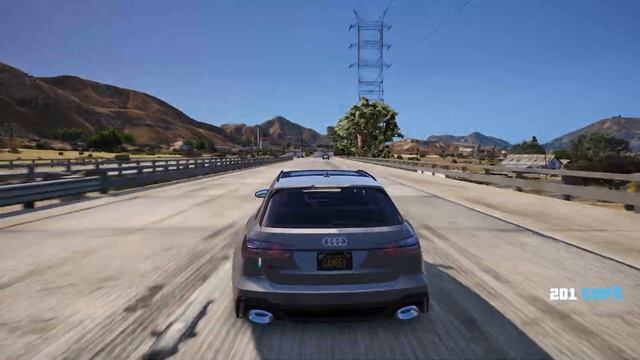 AUDI RS7 600 HP Performance - GTA 5 Test Drive