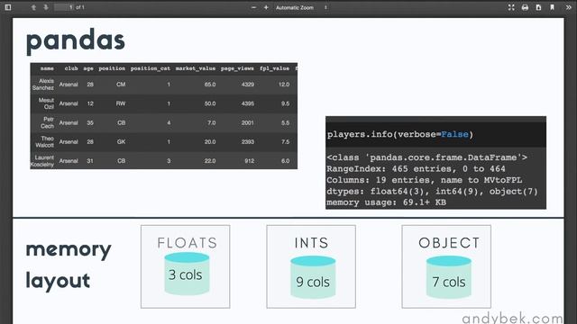 How Are DataFrames Stored In Memory - The Ultimate Pandas Bootcamp смотреть онлайн