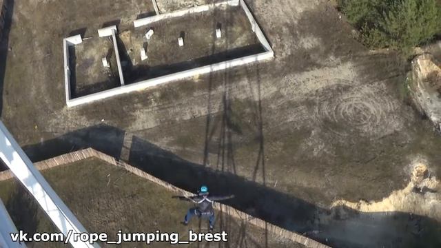 Прыжки с веревками 45 метров. Брест смотреть онлайн