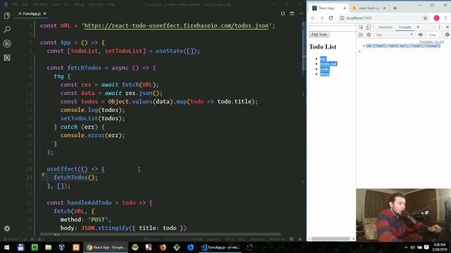React Hooks : useEffect() - replacing Lifecycle Methods смотреть онлайн