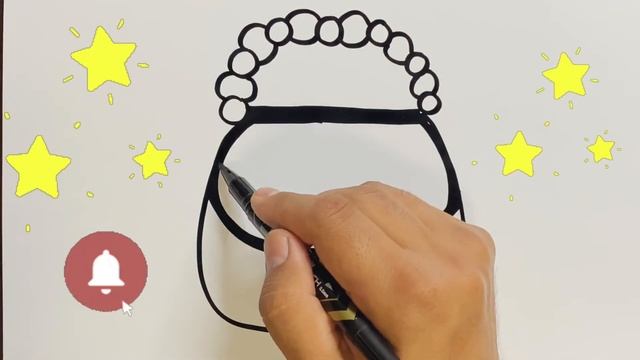 Как нарисовать сумку для детей | बच्चों के लिए बैग कैसे बनाएं | Cara menggambar tas untuk anak-anak смотреть онлайн
