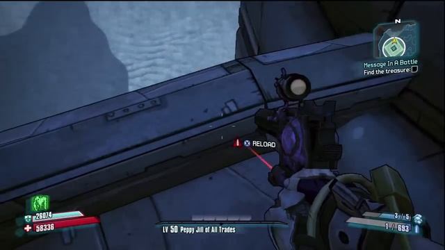 Borderlands 2 DLC - Message In A Bottle - Treasure 4 Location смотреть онлайн