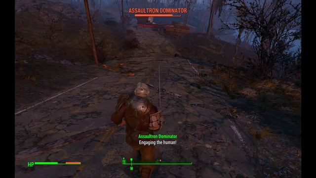 Fallout 4 - The Way Assaultron Dominator Killed Me смотреть онлайн