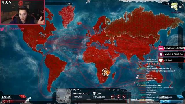 PELONA VİRÜSÜ | Plague Inc: Evolved смотреть онлайн