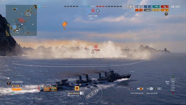 Agile Aigle (World of Warships: Legends Xbox Series X 4K) смотреть онлайн