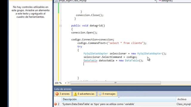 C# mostrar datagridview MySQL смотреть онлайн