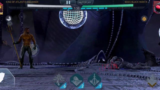 170 MILLION DAMAGE VS BOSS BLACK MANTA w Level 3 Fatherbox INJUSTICE 2 MOBILE смотреть онлайн
