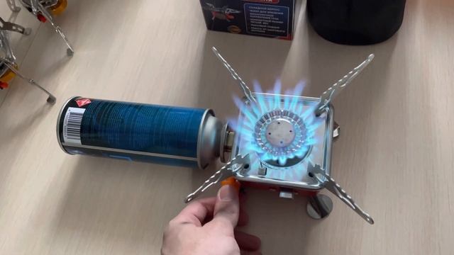 Газовая плитка «Крабик» туристическая, походная. Ссылка на плитку в комментариях смотреть онлайн