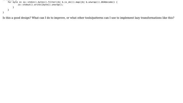 Code Review: Base64 iterator adaptor for Rust смотреть онлайн