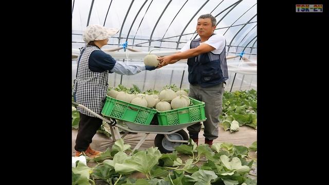 WOW! Amazing Agriculture Technology - Cantaloupe