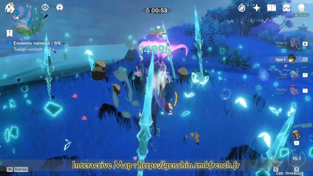 Inazuma - Coffre Défi 60 / Challenge Chest 60 - Genshin Impact Interactive Map смотреть онлайн