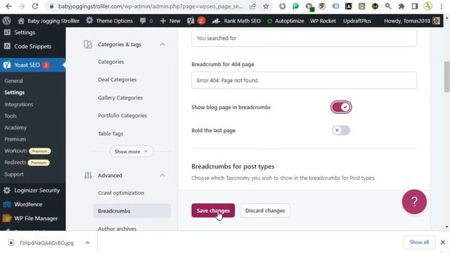How to Add Breadcrumbs on Wordpress site | Yoast SEO | GSC смотреть онлайн