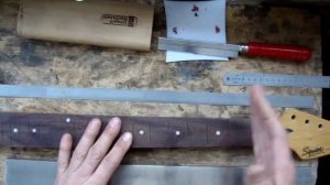 замена ладов на грифе часть 1