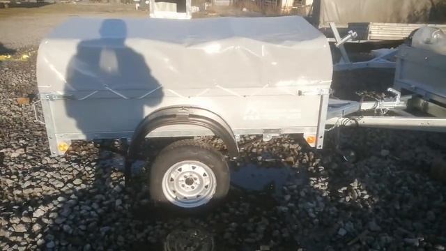 Легковой прицеп САЗ 82994-02 спустя год и более 20000км. смотреть онлайн