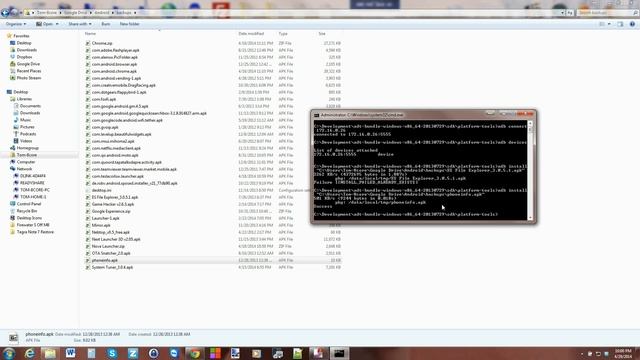 Amazon Fire TV Side Loading Apps with adb over your network смотреть онлайн