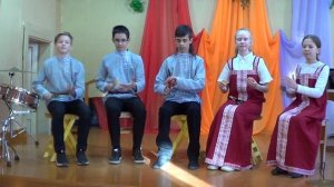 "Рио- рита" исп.ансамбль ложкарей "Горошина".Костромская обл. г Нея