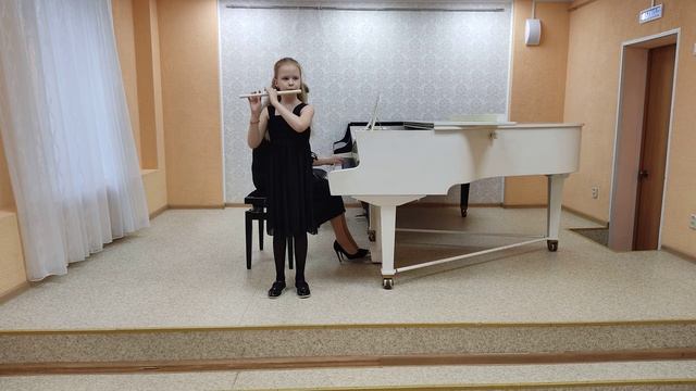 П.И Чайковский" Старинная Французская песенка" , поперечная блок-флейта смотреть онлайн