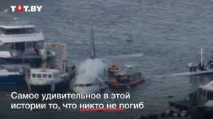 Пассажирский самолет сел на реку посреди Нью-Йорка. 10 лет чуду на Гудзоне