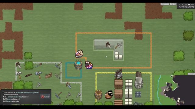 King under the Mountain Game Dev - Crafting Station Tools смотреть онлайн